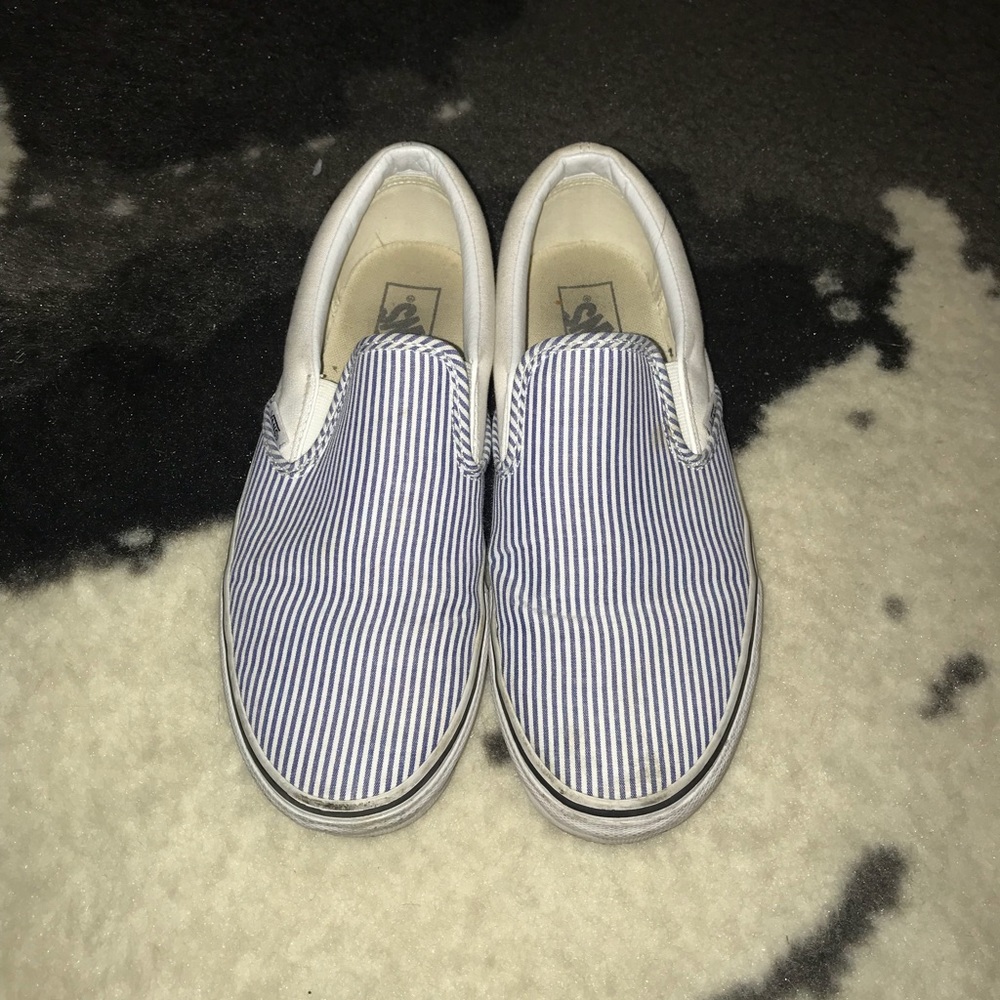 Striped Slip-on Vans